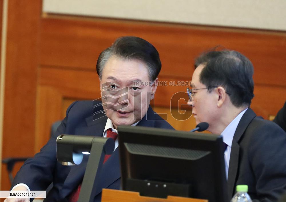 Yoon at His Impeachment Trial - Seoul