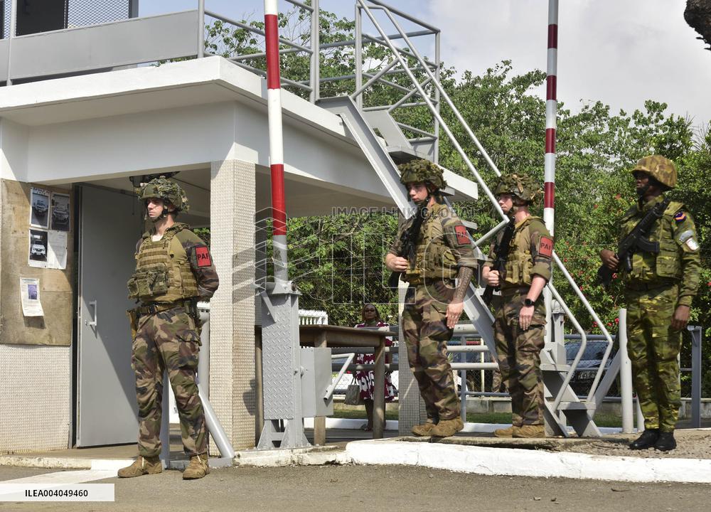 Official Handover of French Military Base Control - Abidjan