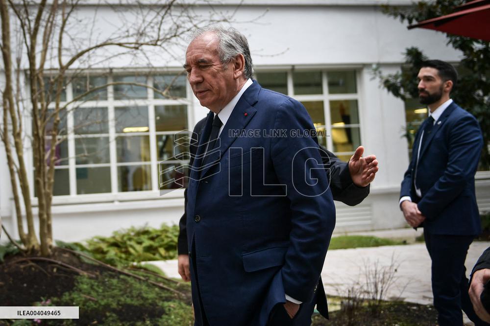 Presser after a meeting of French government officials in Paris - FA