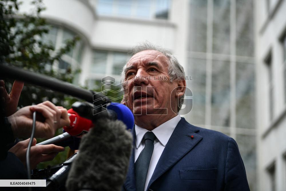 Presser after a meeting of French government officials in Paris - FA