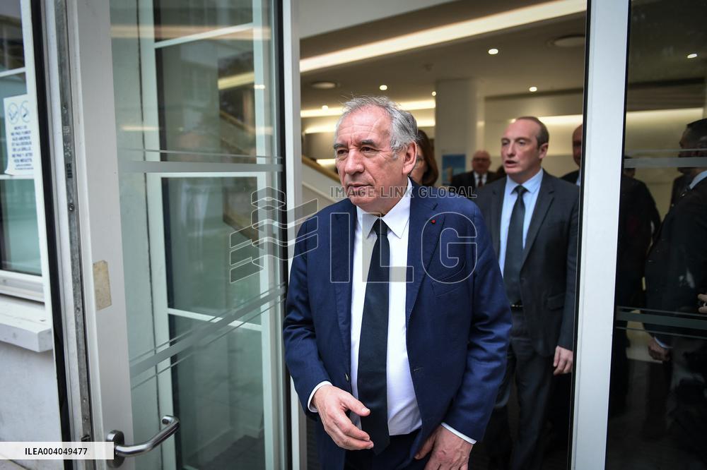 Presser after a meeting of French government officials in Paris - FA
