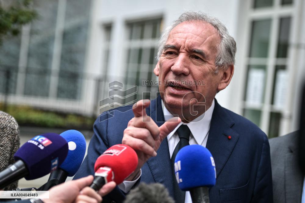 Presser after a meeting of French government officials in Paris - FA