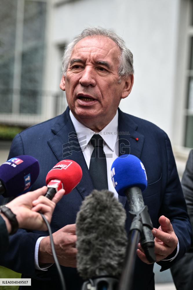 Presser after a meeting of French government officials in Paris - FA