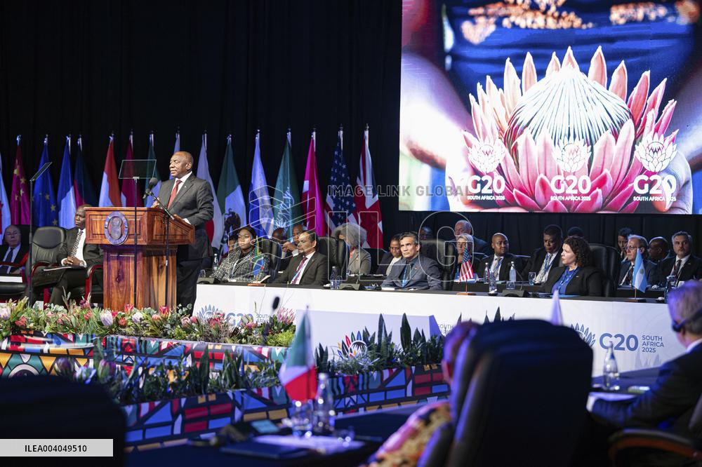 G20 foreign ministerial meeting in Johannesburg
