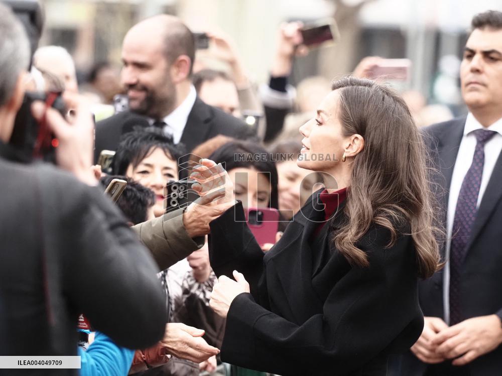 Queen Letizia At 31st Cinema Week - Tudela