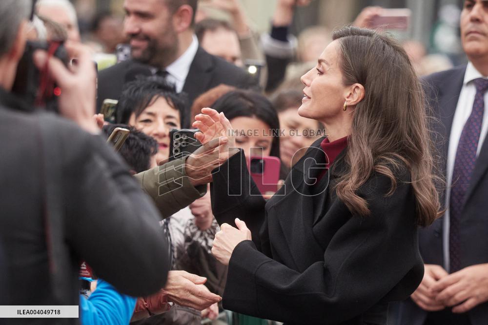 Queen Letizia At 31st Cinema Week - Tudela
