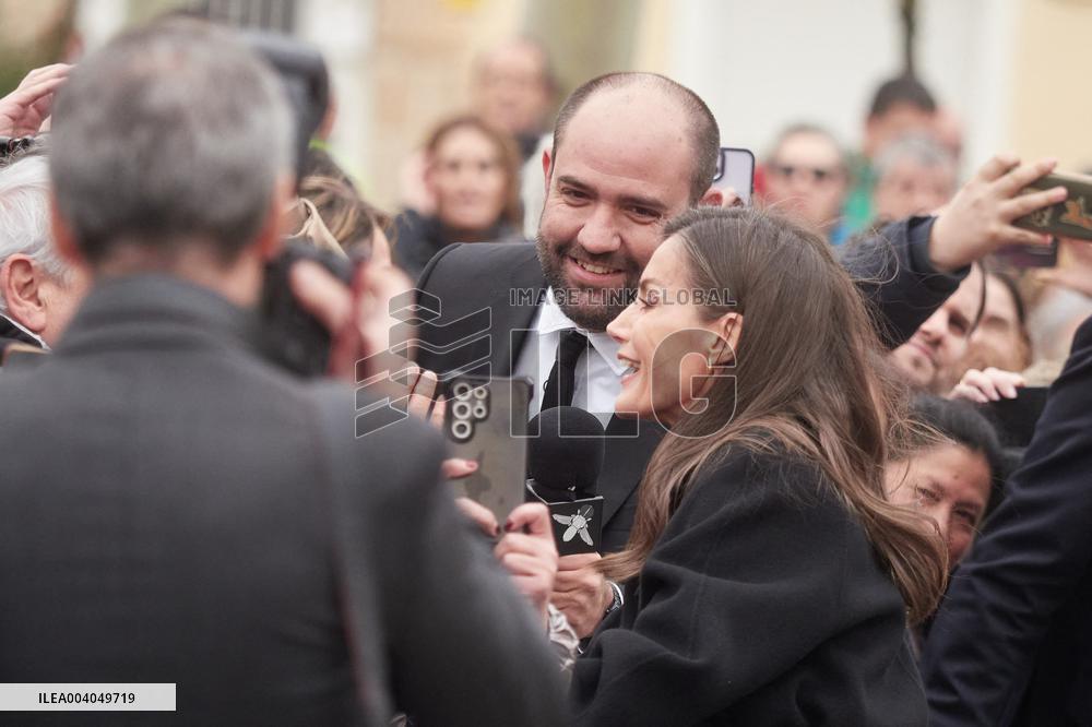 Queen Letizia At 31st Cinema Week - Tudela