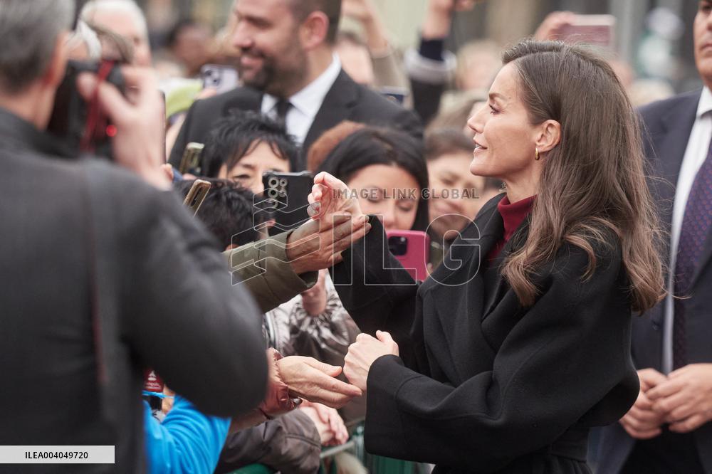 Queen Letizia At 31st Cinema Week - Tudela