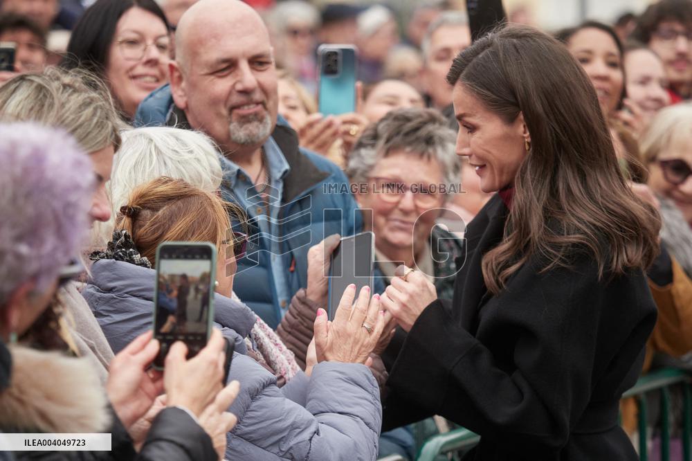 Queen Letizia At 31st Cinema Week - Tudela