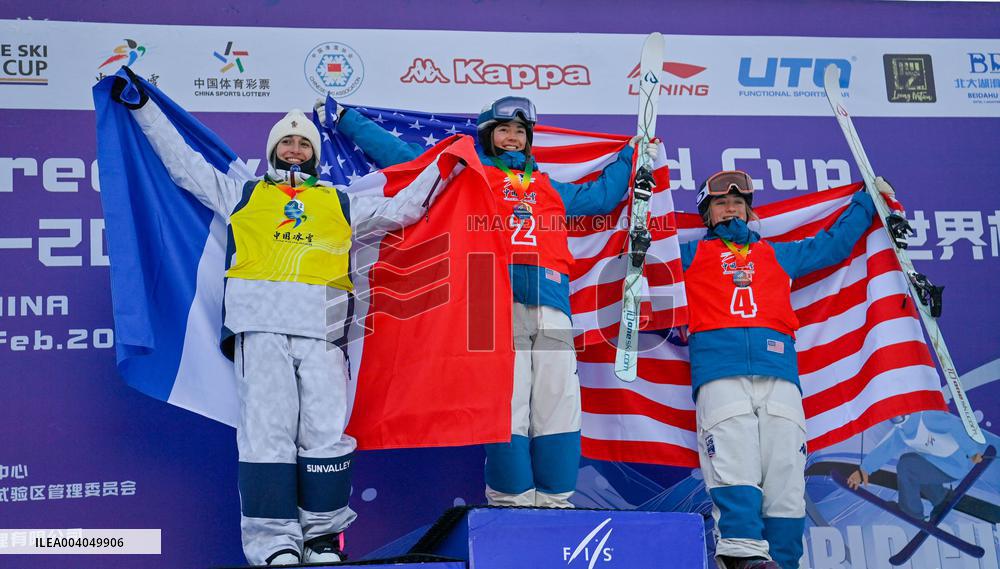 Perrine Laffont Second at Freestyle Ski World Cup - China