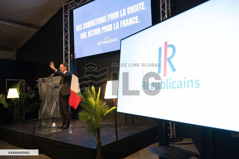 Public Meeting of Bruno Retailleau - Valence