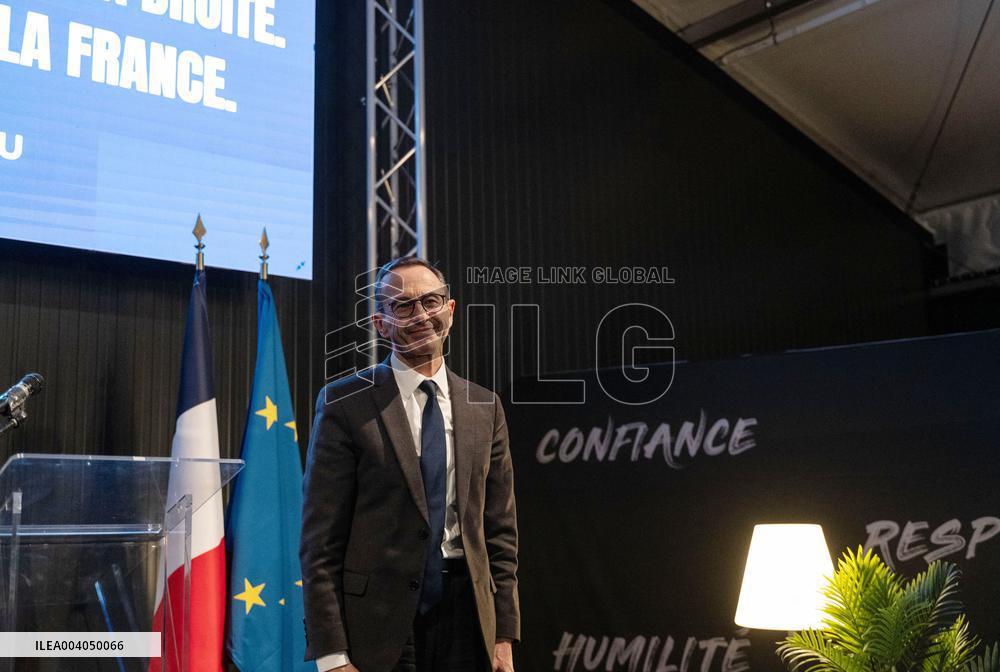 Public Meeting of Bruno Retailleau - Valence