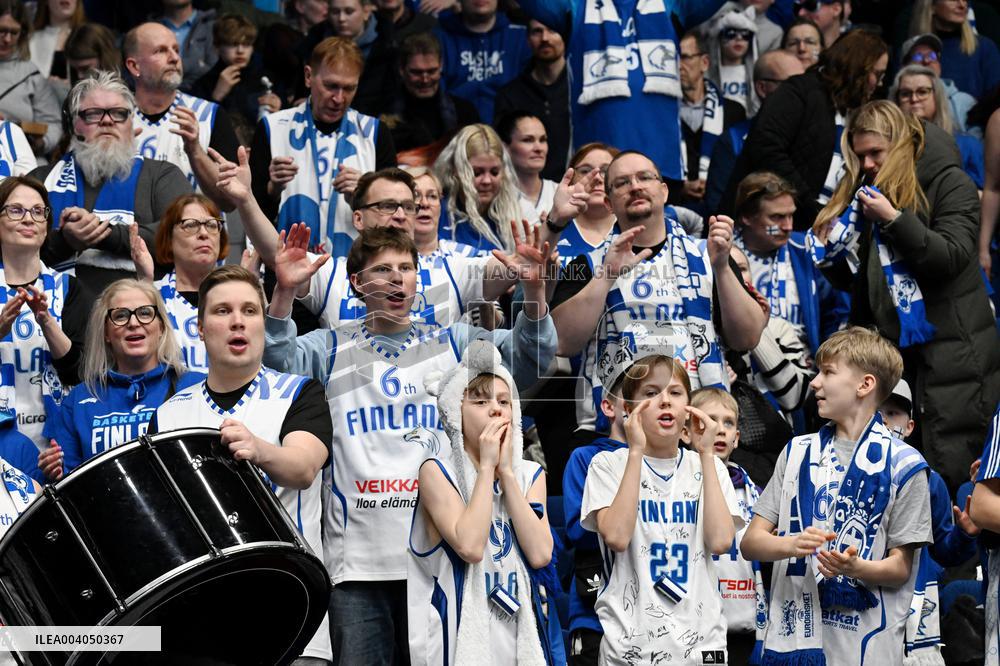 EuroBasket 2025 Qualifiers Finland vs Serbia