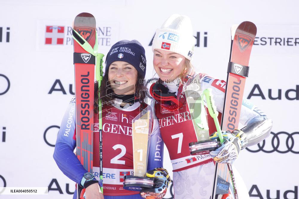 SPORT INVERNALI - Sci Alpino - AUDI FIS Ski World Cup - Giant Slalom - Women