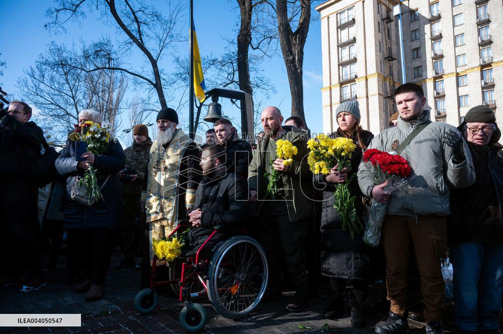 Kyiv pays tribute to Heavenly Hundred Heroes