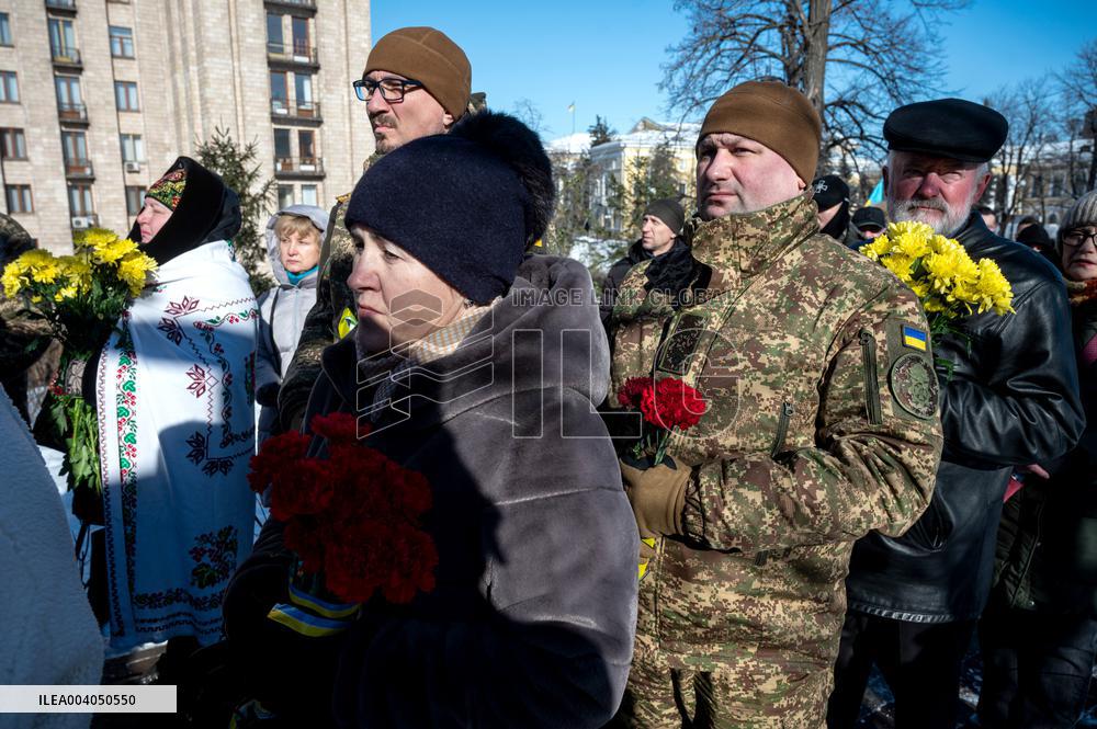 Kyiv pays tribute to Heavenly Hundred Heroes