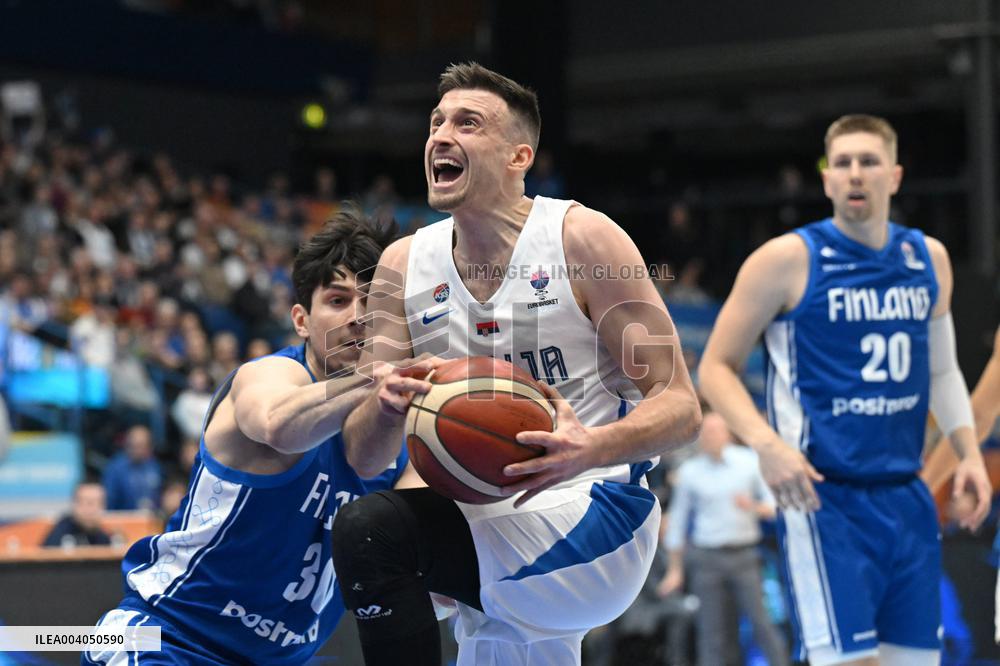 EuroBasket 2025 Qualifiers Finland vs Serbia