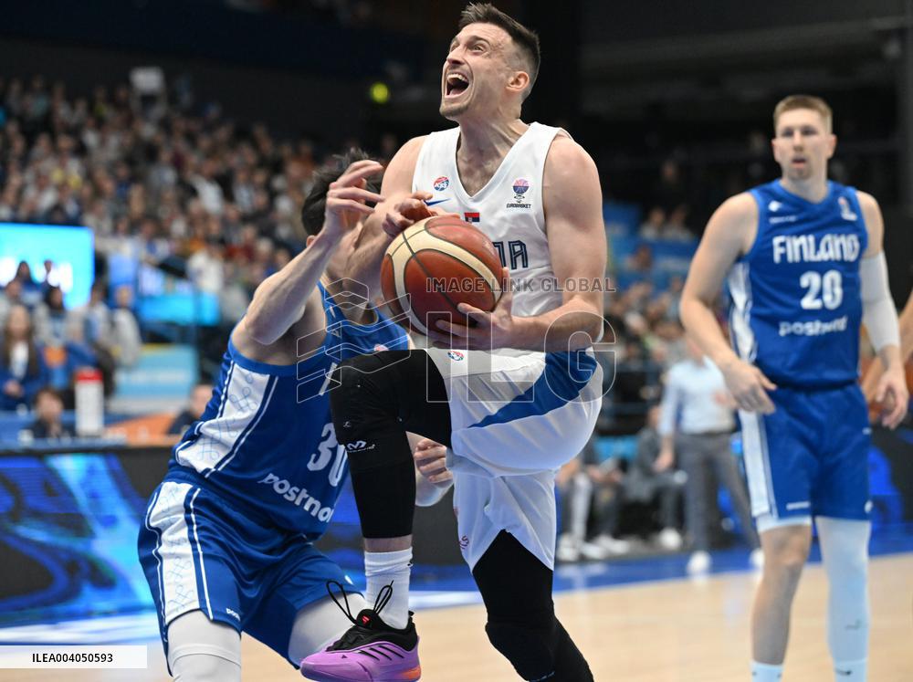 EuroBasket 2025 Qualifiers Finland vs Serbia