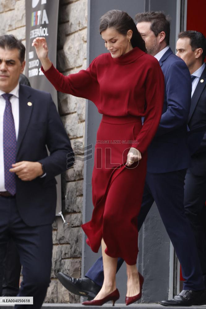 Queen Letizia Attends The 31st Cinema Week Of Tudela - Spain