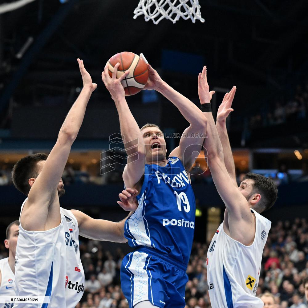 EuroBasket 2025 Qualifiers Finland vs Serbia