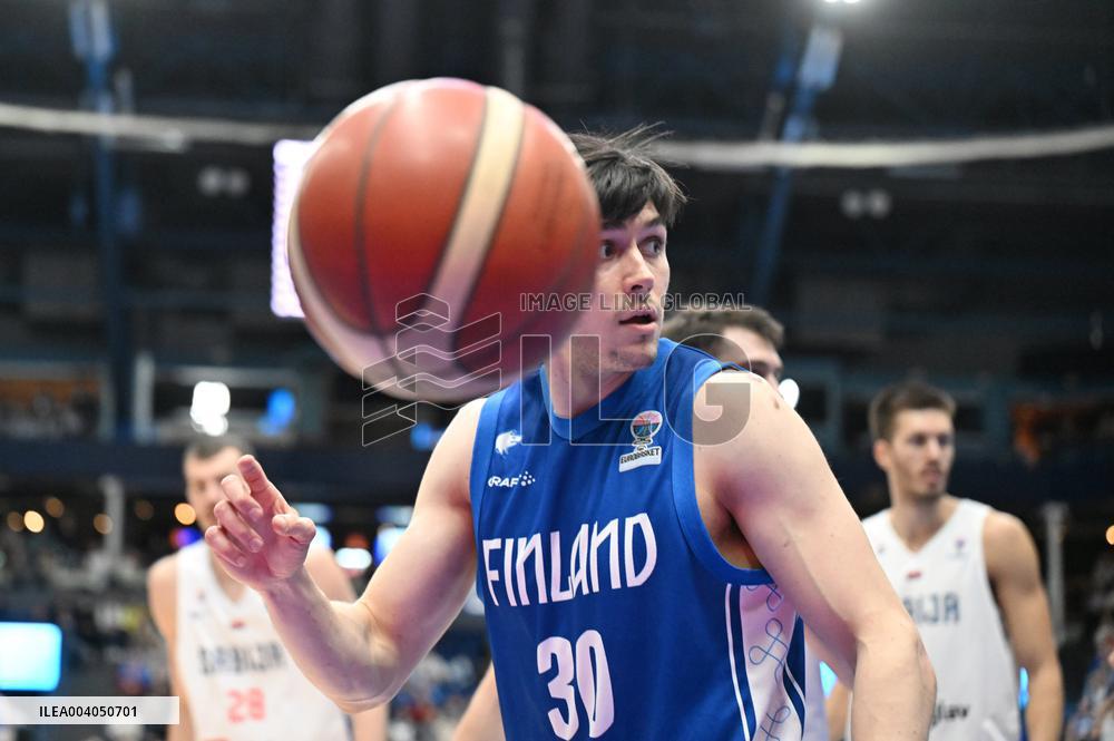 EuroBasket 2025 Qualifiers Finland vs Serbia
