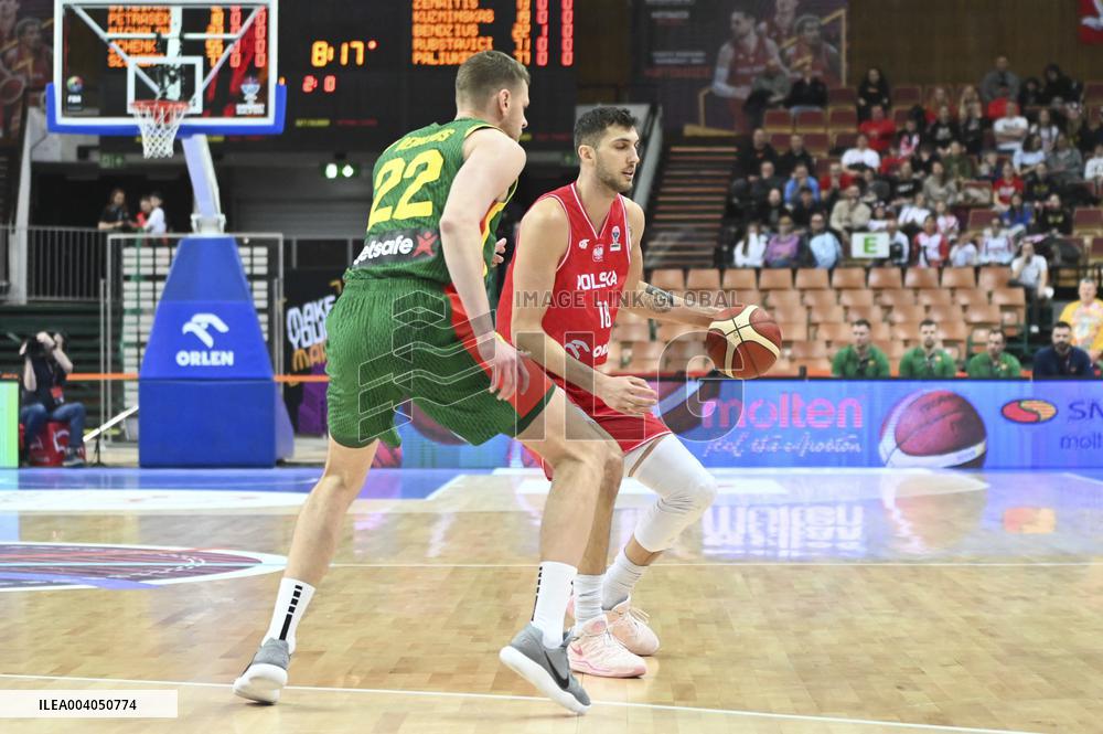 BASKET - Basket Internazionali - FIBA EuroBasket 2025 Qualifiers - Poland vs Lithuania