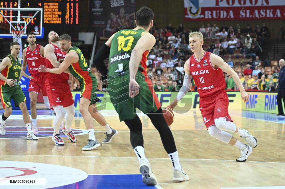 BASKET - Basket Internazionali - FIBA EuroBasket 2025 Qualifiers - Poland vs Lithuania