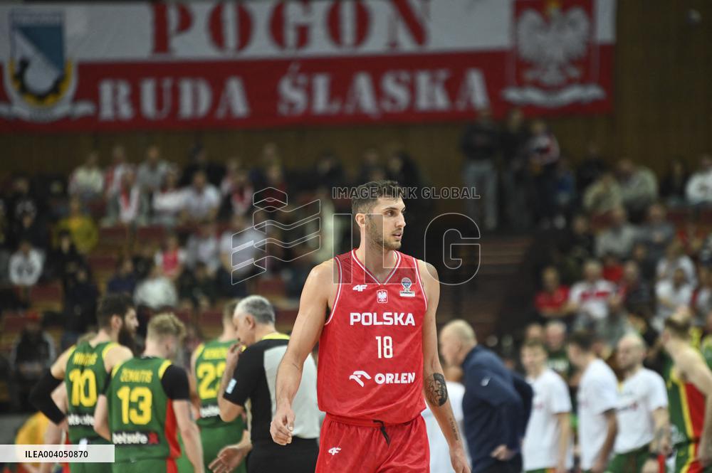 BASKET - Basket Internazionali - FIBA EuroBasket 2025 Qualifiers - Poland vs Lithuania