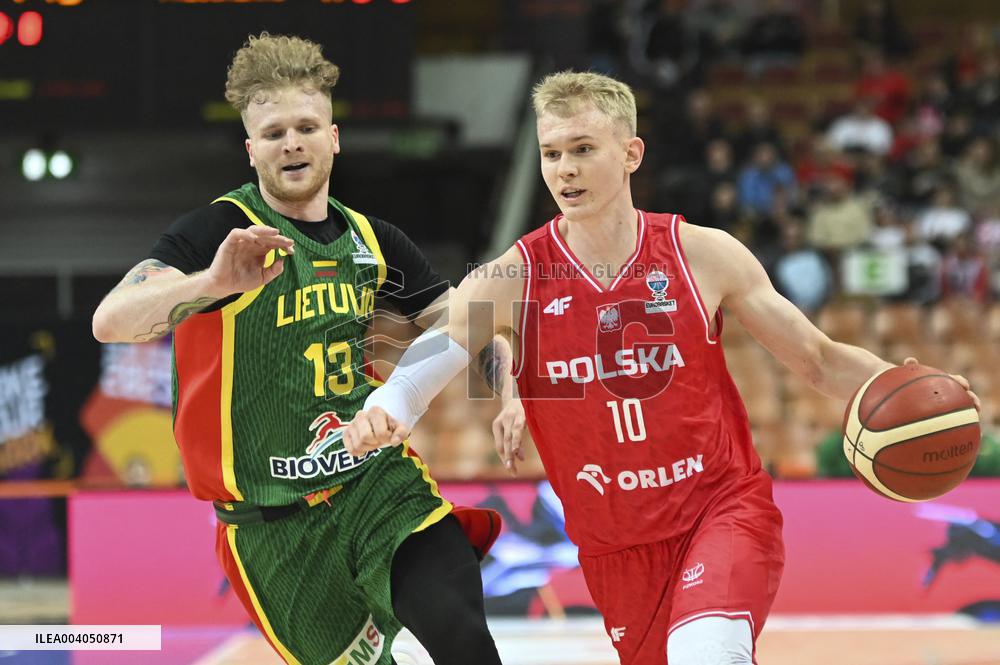 BASKET - Basket Internazionali - FIBA EuroBasket 2025 Qualifiers - Poland vs Lithuania