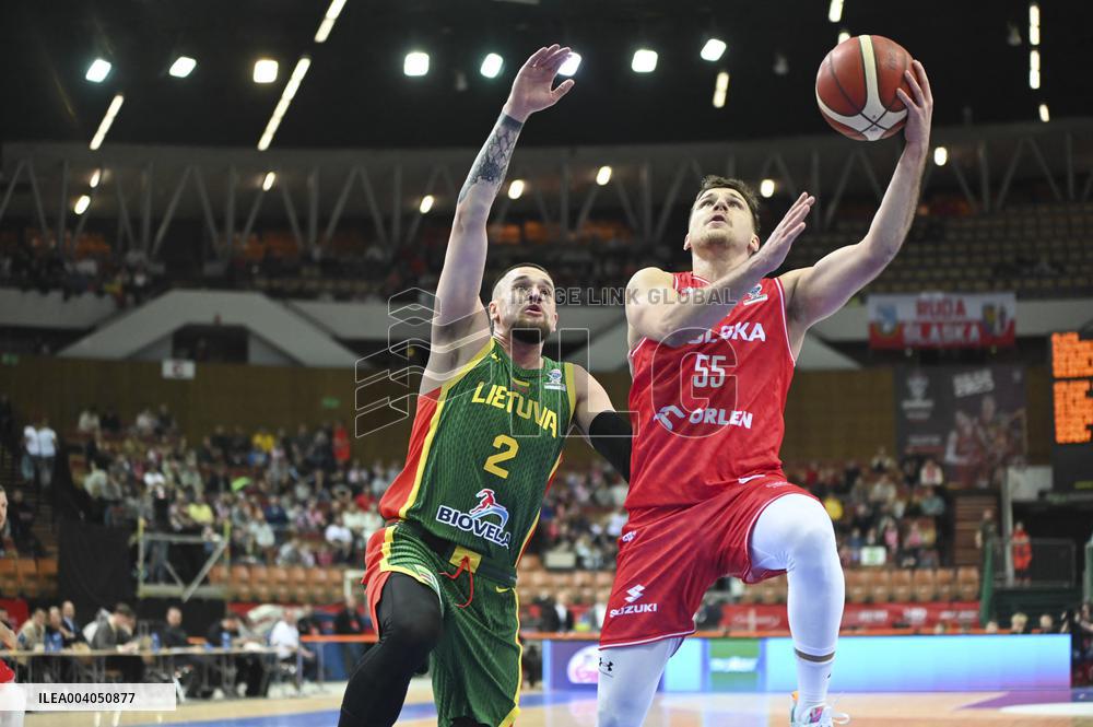 BASKET - Basket Internazionali - FIBA EuroBasket 2025 Qualifiers - Poland vs Lithuania