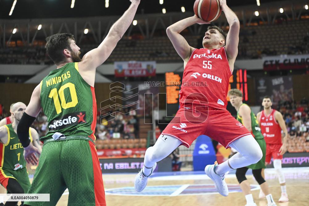BASKET - Basket Internazionali - FIBA EuroBasket 2025 Qualifiers - Poland vs Lithuania