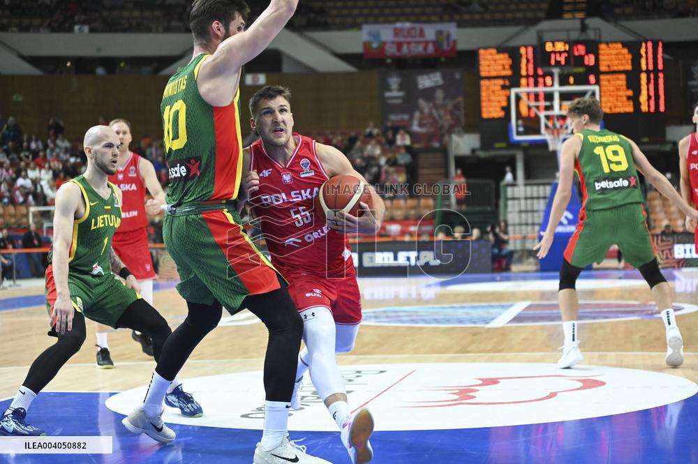 BASKET - Basket Internazionali - FIBA EuroBasket 2025 Qualifiers - Poland vs Lithuania