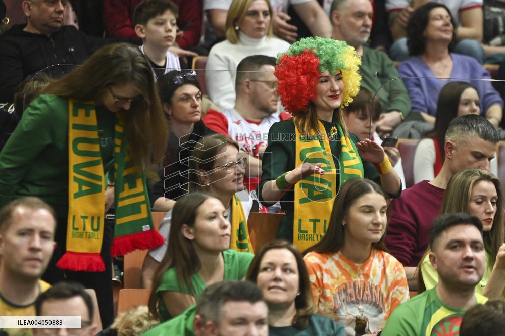 BASKET - Basket Internazionali - FIBA EuroBasket 2025 Qualifiers - Poland vs Lithuania