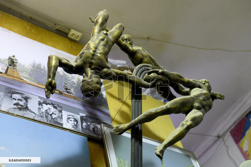 Interview of Ukrainian sculptor Anatolii Kushch