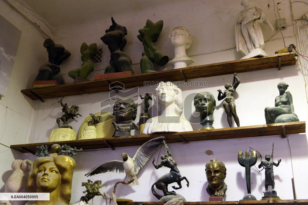 Interview of Ukrainian sculptor Anatolii Kushch