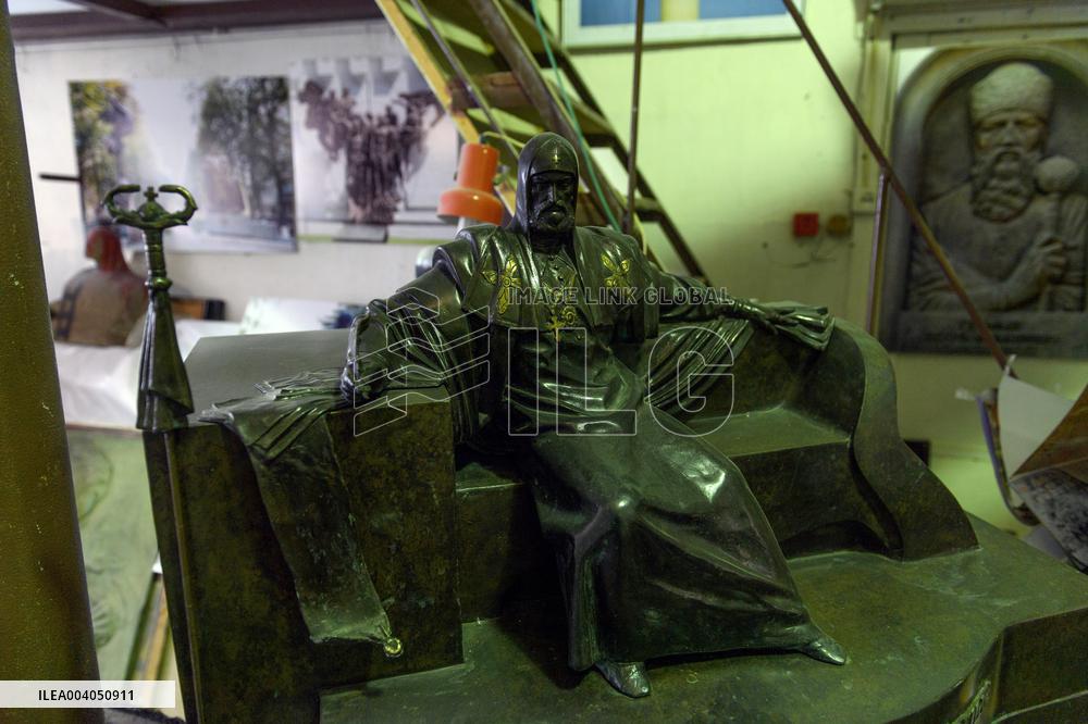 Interview of Ukrainian sculptor Anatolii Kushch