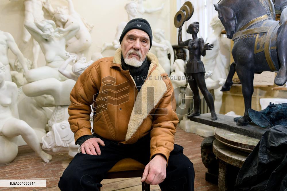 Interview of Ukrainian sculptor Anatolii Kushch