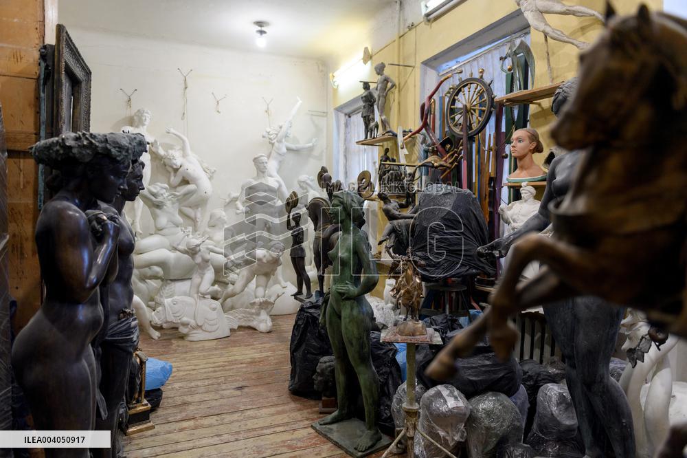 Interview of Ukrainian sculptor Anatolii Kushch