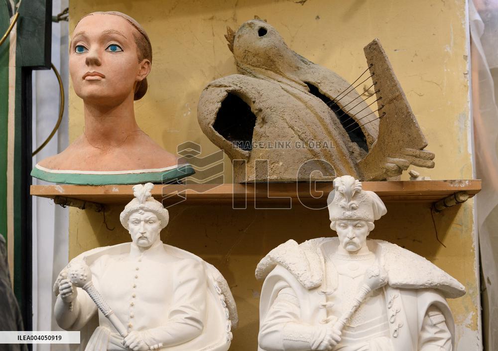 Interview of Ukrainian sculptor Anatolii Kushch