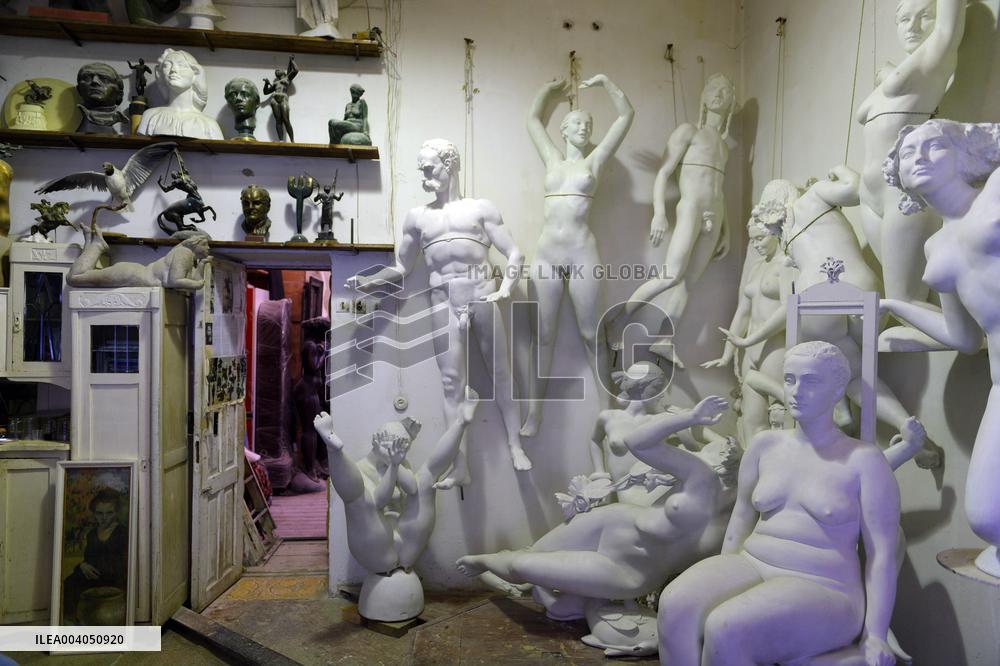 Interview of Ukrainian sculptor Anatolii Kushch