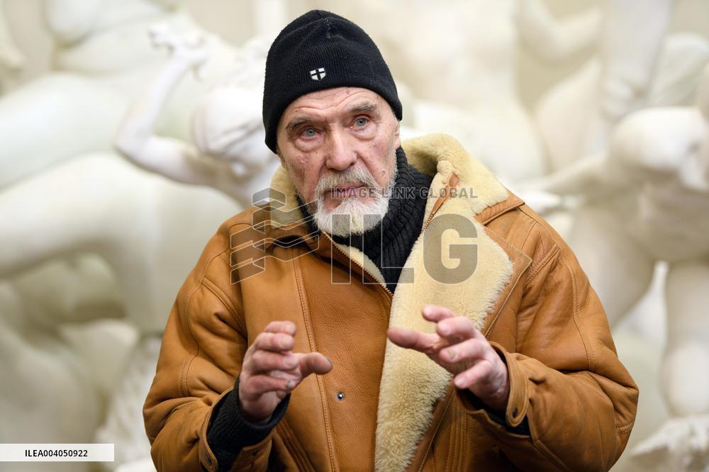 Interview of Ukrainian sculptor Anatolii Kushch