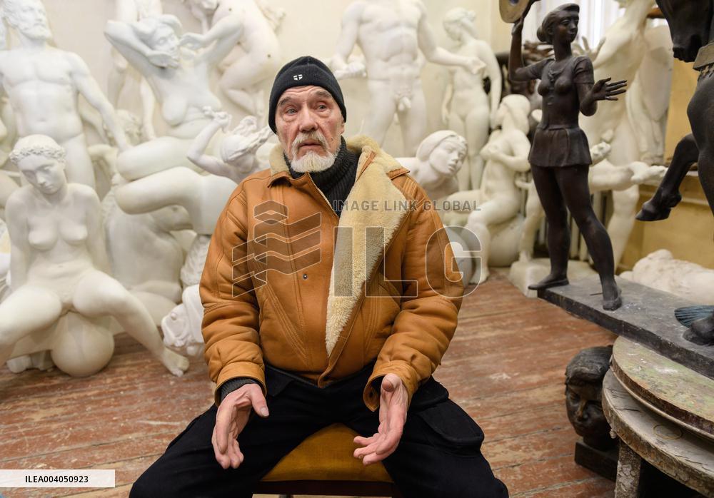 Interview of Ukrainian sculptor Anatolii Kushch