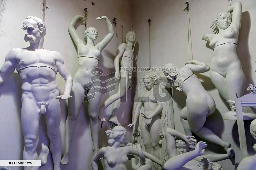 Interview of Ukrainian sculptor Anatolii Kushch