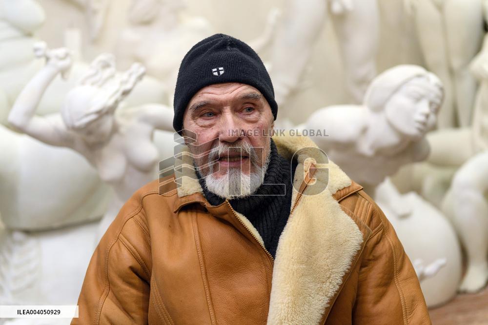 Interview of Ukrainian sculptor Anatolii Kushch