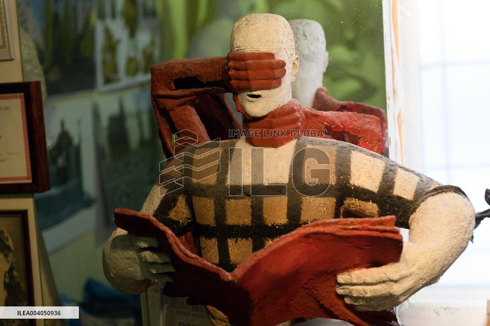 Interview of Ukrainian sculptor Anatolii Kushch