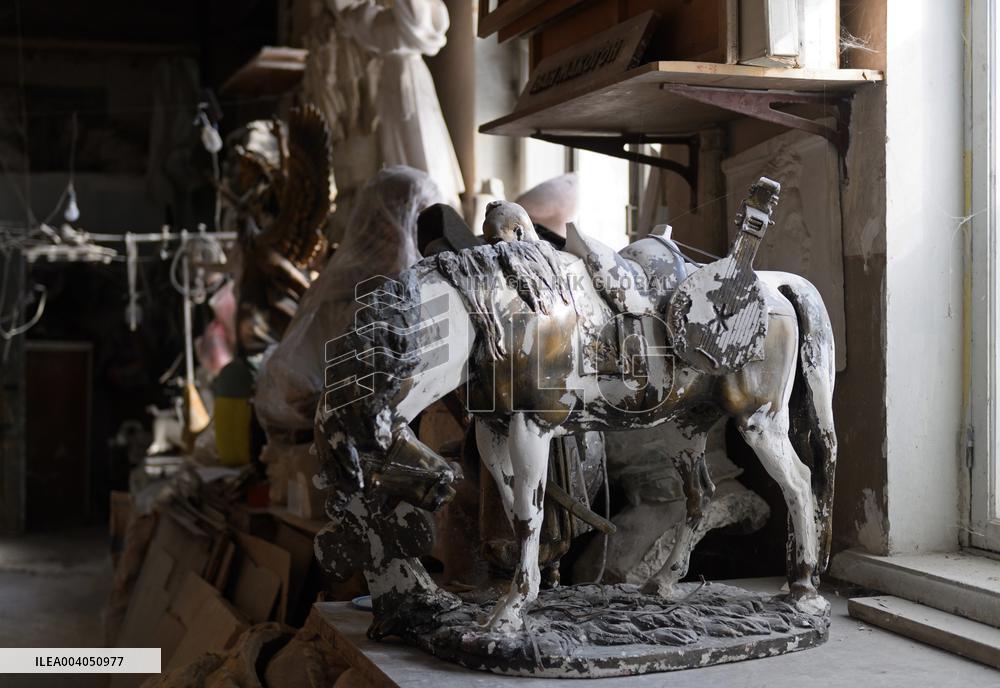 Interview of Ukrainian sculptor Anatolii Kushch