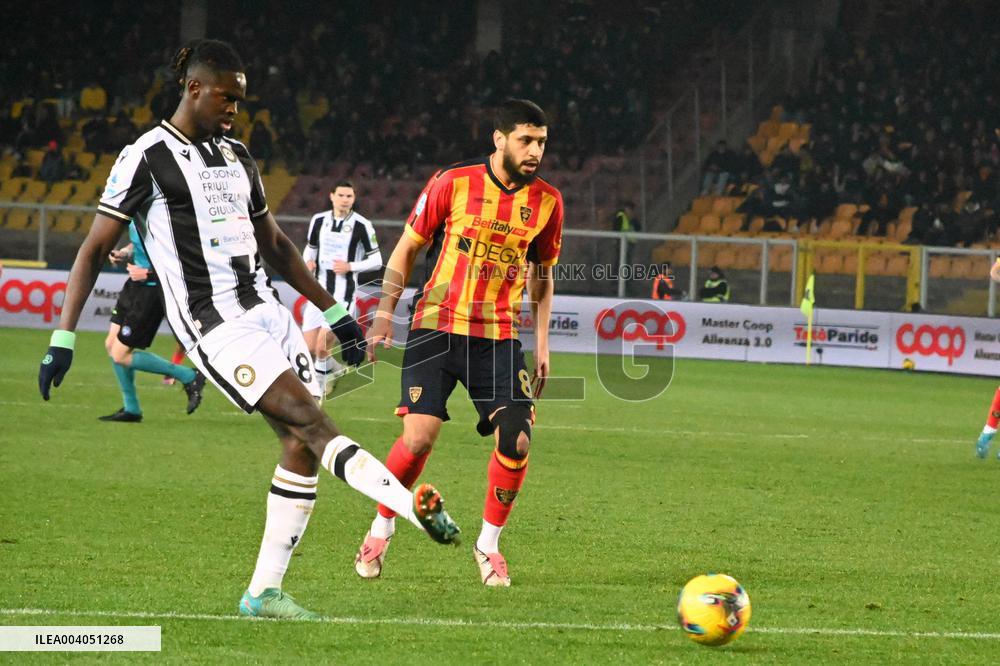 CALCIO - Serie A - US Lecce vs Udinese Calcio