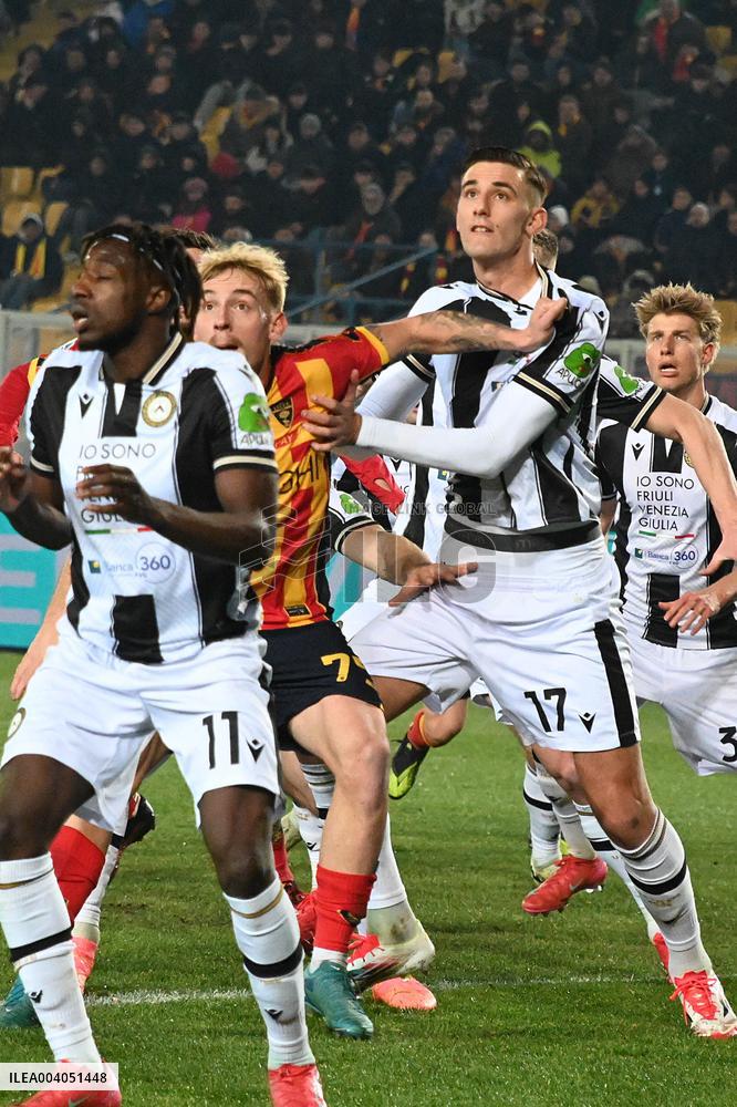 CALCIO - Serie A - US Lecce vs Udinese Calcio