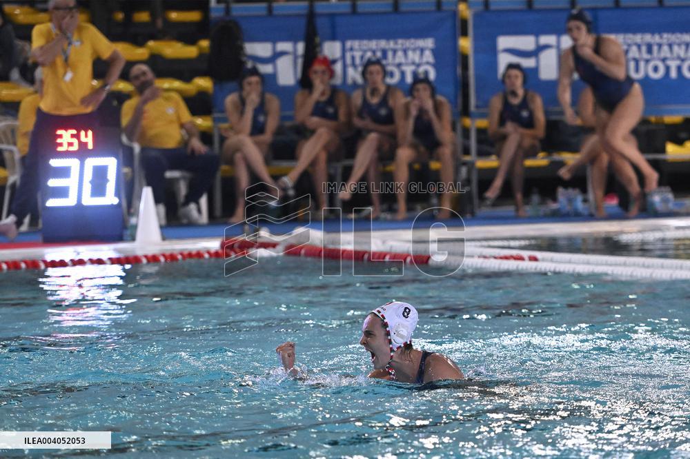 PALLANUOTO - Coppa Italia Femminile - Semifinal - Ekipe Orizzonte vs Rapallo Pallanuoto