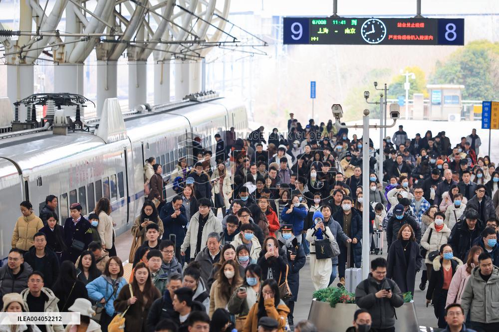 2025 Spring Festival Travel Rush End